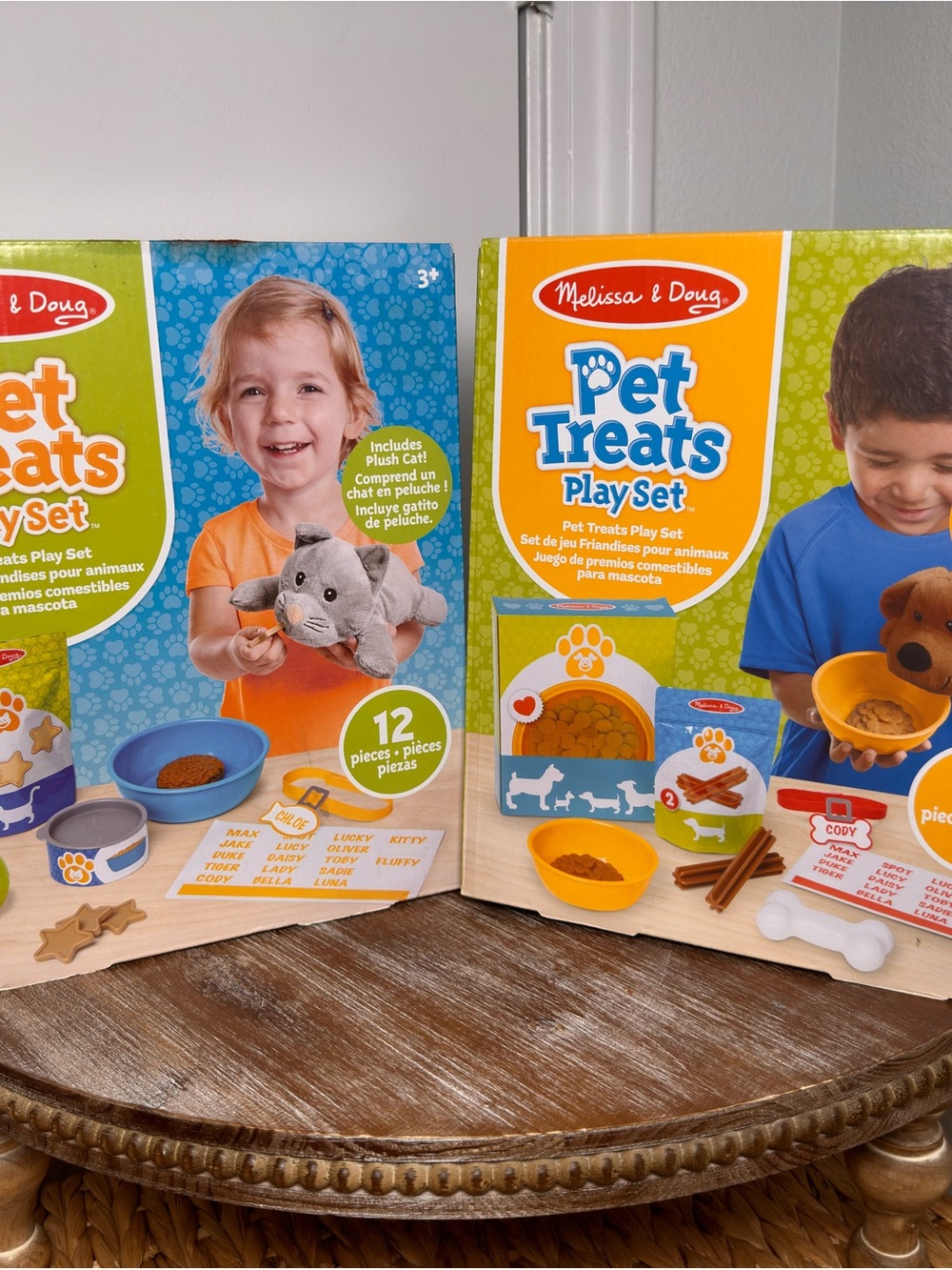 Melissa & Doug Cat & Dog Pet Treats Play Set - BNIB